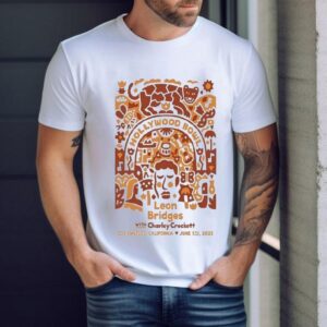 Leon Bridges Los Angeles, Ca 2025 Hollywood Bowl Shirt