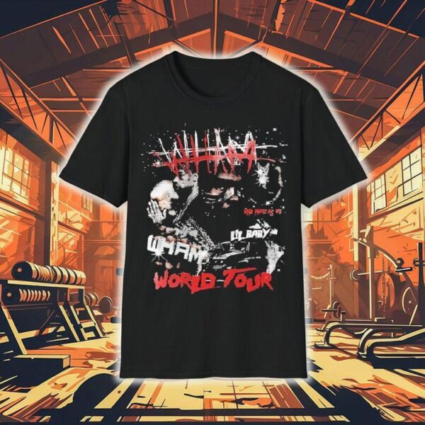 Lil Baby Who Hard As Me Wham World Tour 2025 Photo Shirt