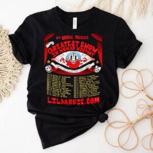 Lil Darkie The Greatest Show In Human History North American Tour Dates Tshirt