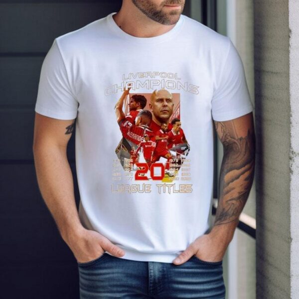 Liverpool Champions 20 League Titles Shirt