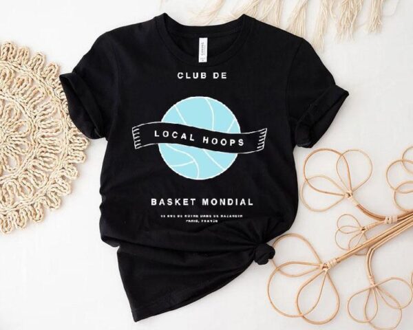 Local Hoops Club De Paris Worldwide Basketball Shirt