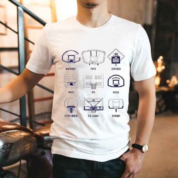 Local Hoops Weathered Tokyo Scavenger Woods Nyc No Dunking Recess Future Hooper Big Leagues Driveway Backboard Shirt
