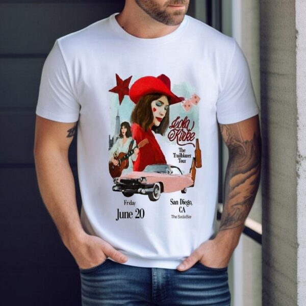 Lola Kirke Soda Bar In San Diego, Ca Tour 2025 Shirt