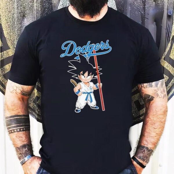 Los Angeles Dodgers Son Goku Dragon Ball Anime Shirt