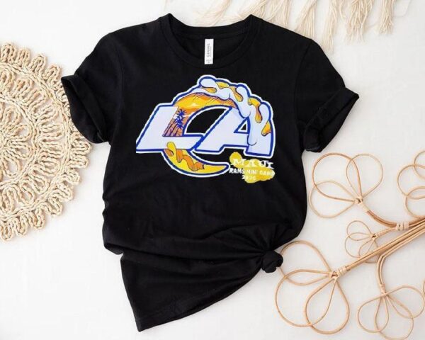 Los Angeles Rams Maui Minicamp 2025 Logo Shirt