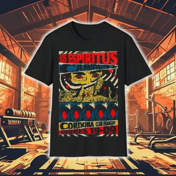 Los Espritus Sept 19 2025 At Club Paraguay In Gemes Crdoba Shirt