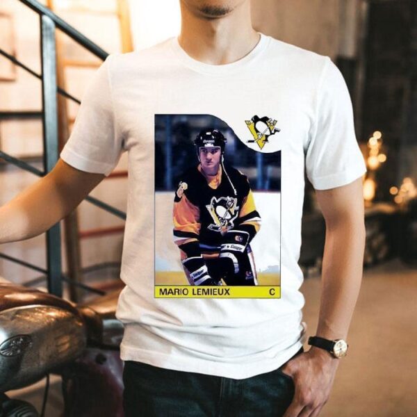 Mario Lemieux Pittsburgh Penguins Hockey Vintage Shirt