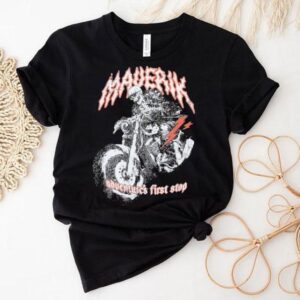 Maverik Adventure’s First Stop Rebel Rider Motor Skeleton Shirt