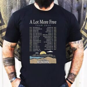 Max Mcnown A Lot More Free Us Tour 2025 Dates Shirt