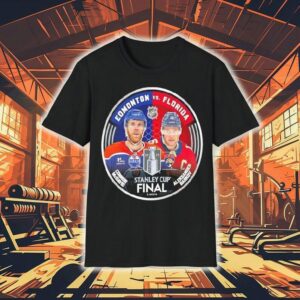 Mcdavid Edmonton Oilers Vs Barkov Florida Panthers Nhl Stanley Cup Final 2025 Shirt