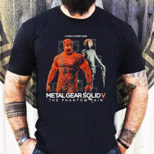 Metal Gear Solid V The Phantom Pain A Hideo Kojima Game Man On Fire Tshirt