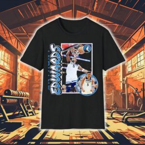 Minnesota Timberwolves Anthony Edwards Slam Dunk Tshirt