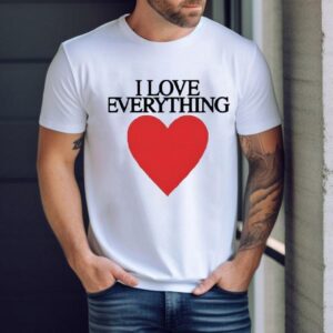 Mira Joyce I Love Everything Heart Shirt