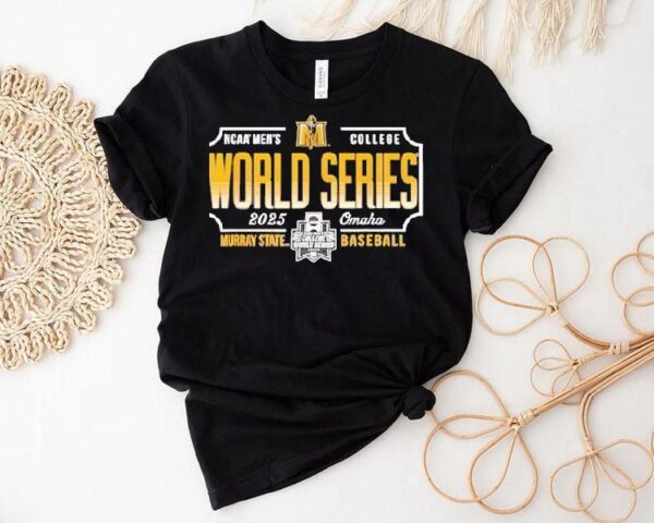 Murray State Racers Mcws 2025 College World Series Baseball Shirt