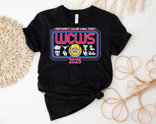Ncaa Women’s College World Series Wcws Logos 2025 Shirt