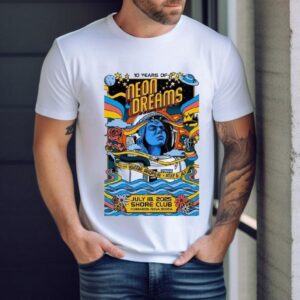 Neon Dreams Eu + Uk 2025 Tour Shirt