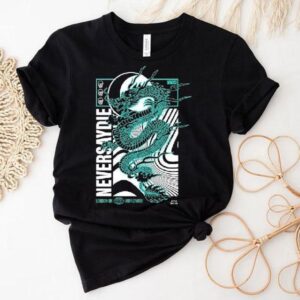 Never Say Die Records Draco London Uk Worldwide Dragon Shirt