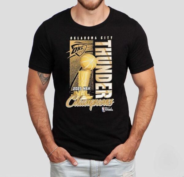 Oklahoma City Thunder Basketball Nba Finals Champions 2025 Shirt
