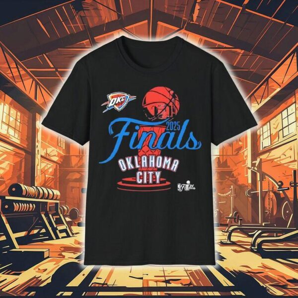Oklahoma City Thunder Stadium Essentials 2025 Nba Finals Cruise Shirt