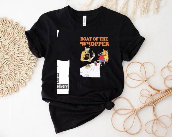 One Piece Burger King Sanji Boat Of The Whopper Shirt