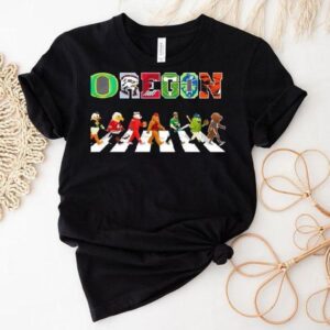 Oregon Sports Team Mascot Abbey Road Shirt
