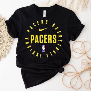Pacers Basketball Indiana Nba Nike Logo Shirt