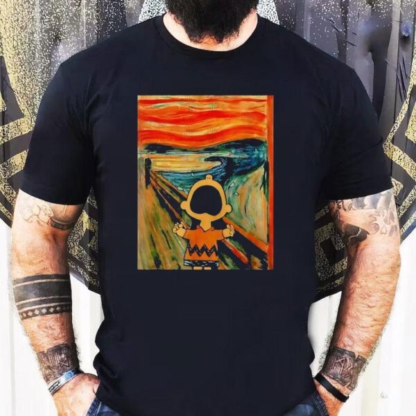 Peanuts Charlie Brown Scream Art Shirt
