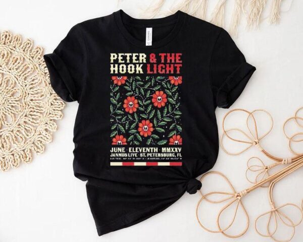 Peter Hook The Light June 11 2025 Saint Petersburg, Fl Shirt