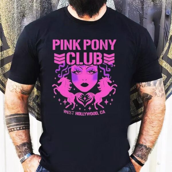 Pink Pony Bullet Club West Hollywood, Ca Shirt