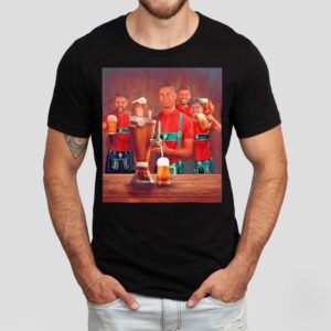 Portugal Win Uefa Nations League In Germany Cheers To Glory Tshirt