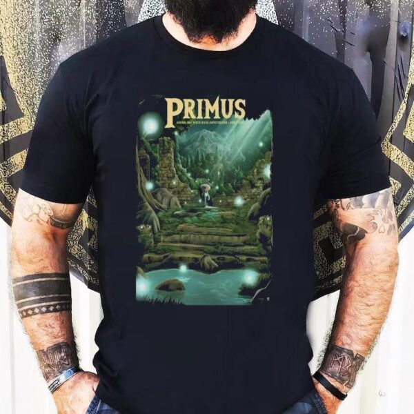 Primus June 07 2025 Auburn, Wa Live Guitar Rock Shirt