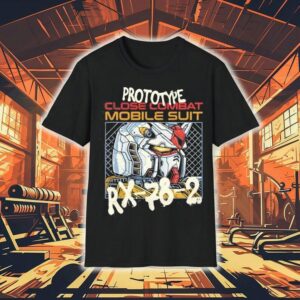 Prototype Close Combat Mobile Suit Rx Mobile Suit Gundam Tshirt