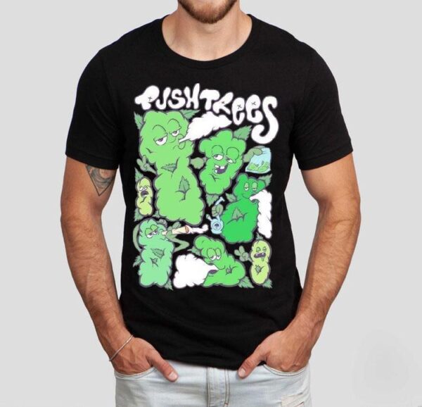 Push Trees The Buds Pattern Shirt
