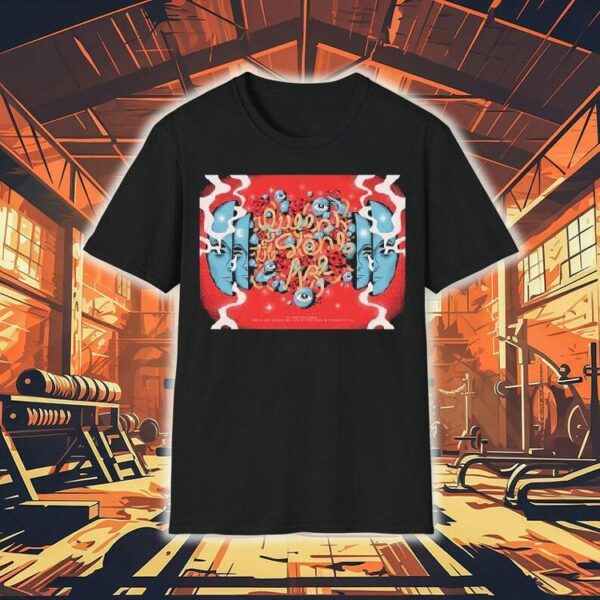 Queen Of The Stone Age Hard Rock Live At Etess Arena On Atlantic City Nj On June 13 2025 In Times New Roman Shirt