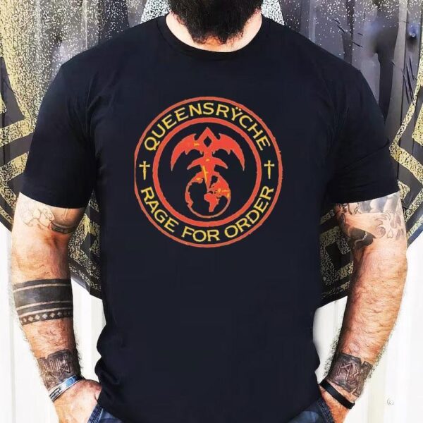 Queensryche Rage For Order Logo Shirt