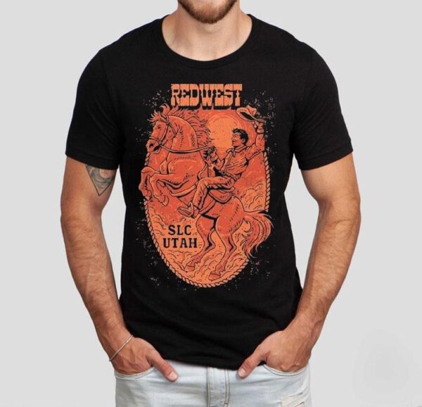 Redwest Slc Utah Cowboy Shirt