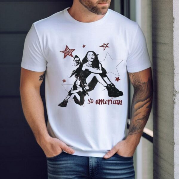 Ribbed Olivia Star So American Shirt