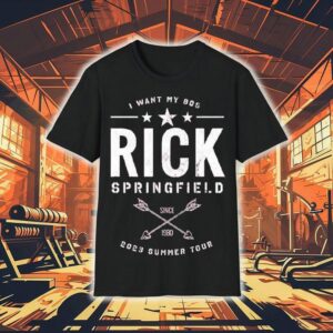 Rick Springfield I Want My S Since Summer Tour Tshirt