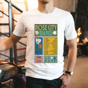 Rose City Band Tour Sep Oct 2025 Dates Shirt