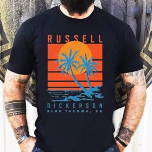 Russell Dickerson Blue Tacoma Ca Shirt