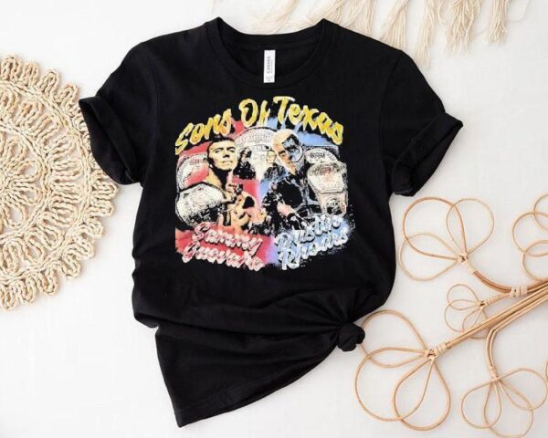 Sammy Guevara Vs Dustin Rhodes Sons Of Texas Vintage Shirt