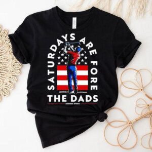 Saturdays Are For The Dads Golfer Usa Pocket Shirt