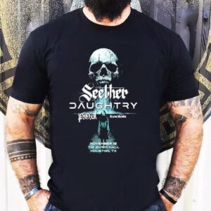 Seether And Daughtry Live Show At 713 Music Hall On November 12 2025 In Houston Texas Shirt