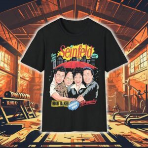Seinfeld High Talker Bubble Boy Spongewontly Cast Yada Yada Yada Nyc Tshirt