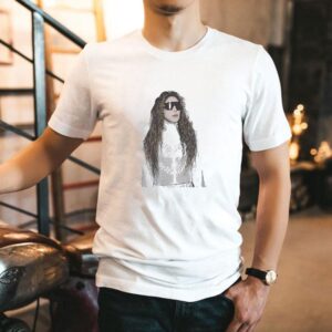 Shakira Wearing Sunglasses Portrait Shirt