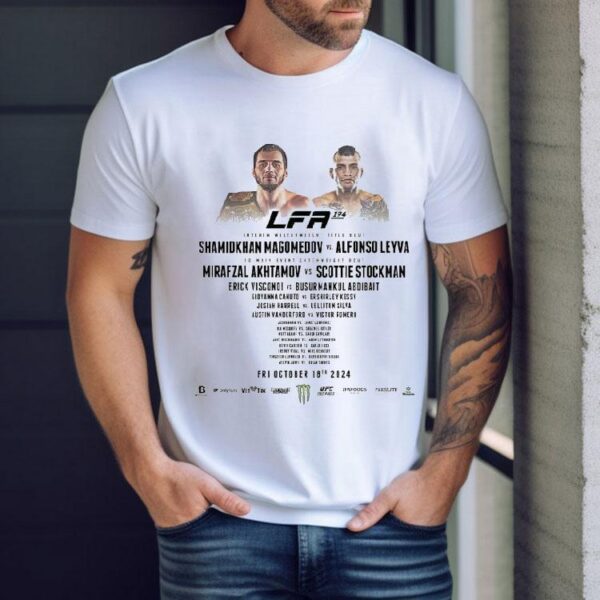 Shamidkhan Magomedov Vs Alfonso Leyva Legacy Fighting Alliance 194 Shirt