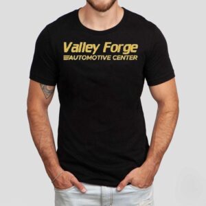 Shane Gillis Wearing Valley Forge Automotive Center Shirt