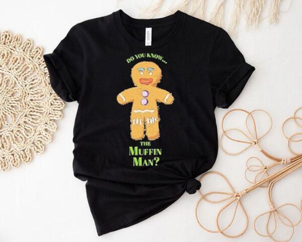 Shrek The Musical The Muffin Man Do You Know Us Tour Logo Shirt