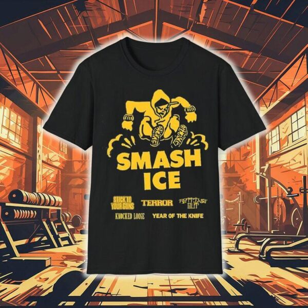 Smash Ice Stick To Your Guns Terror Rotting Out Knocked Loose Year Of The Knife Shirt