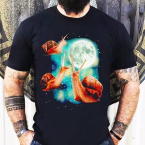 Snail Under Moon Tshirt